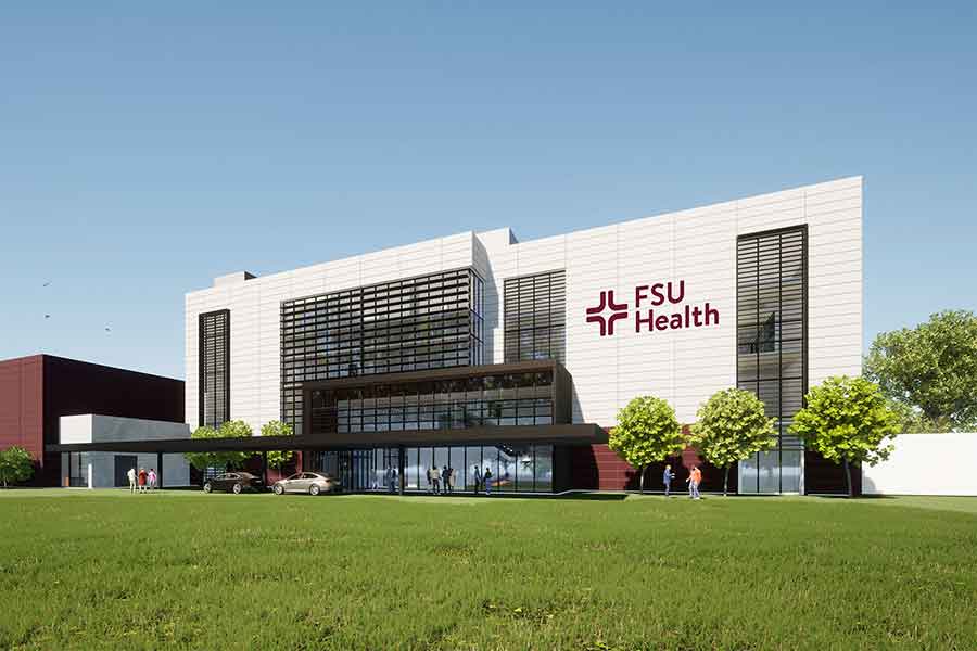 FSU Health building rendering